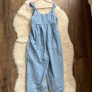 Zara girls jeans romper.